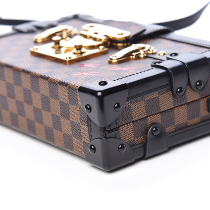 Louis Vuitton Damier Ebene Petite Malle Black 11 of 12