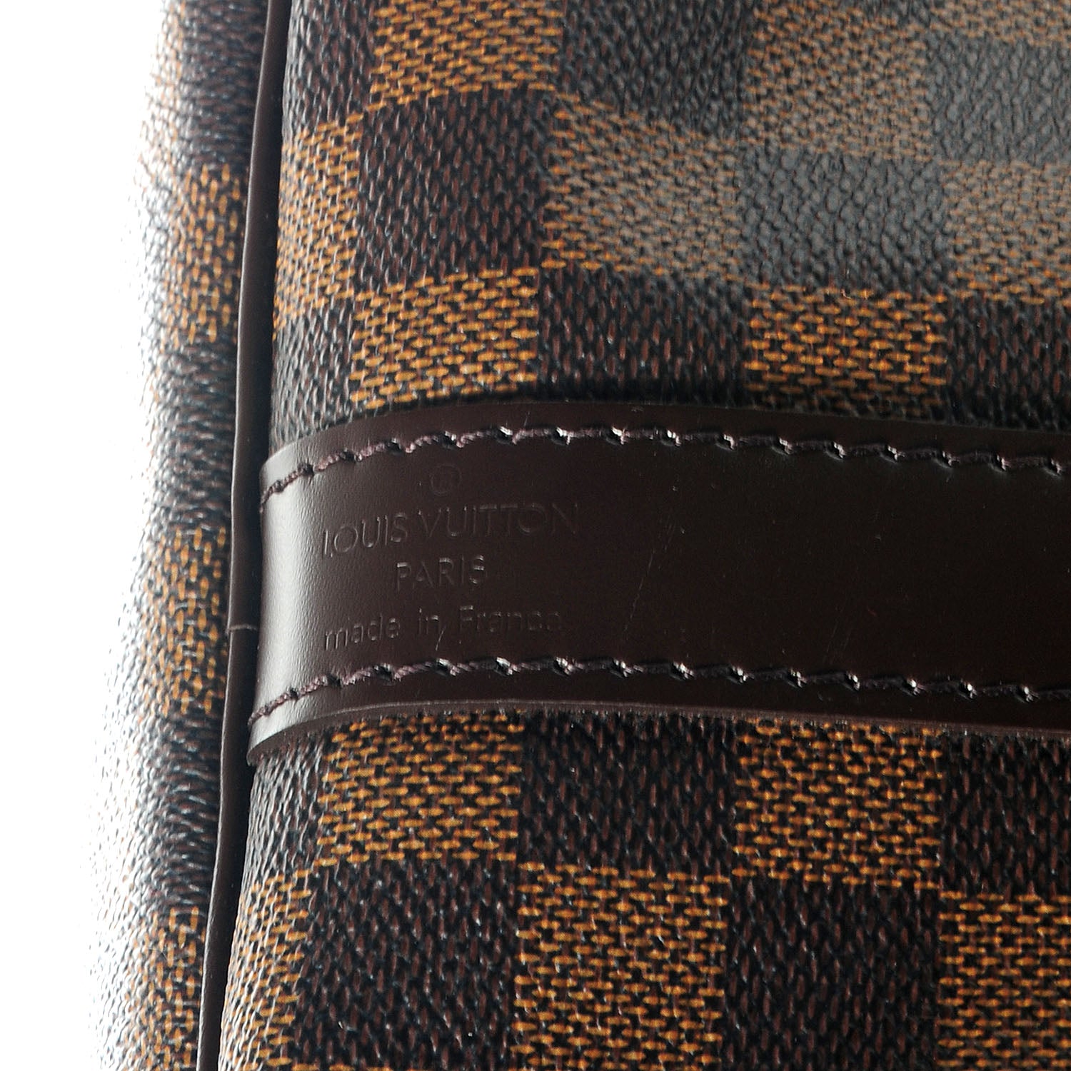 Louis Vuitton Damier Ebene Keepall BandouliÃ¨re 55 6 of 8
