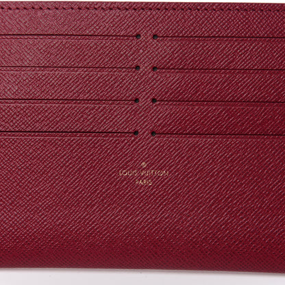 Louis Vuitton Calfskin Felicie Card Holder Insert Fuchsia 5 of 6