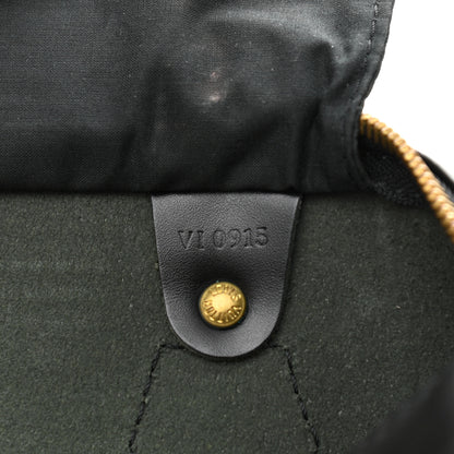 Louis Vuitton Epi Speedy 30 Black 7 of 10