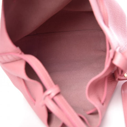 Mansur Gavriel Tumbled Calfskin Bucket Bag Blush 6 of 13