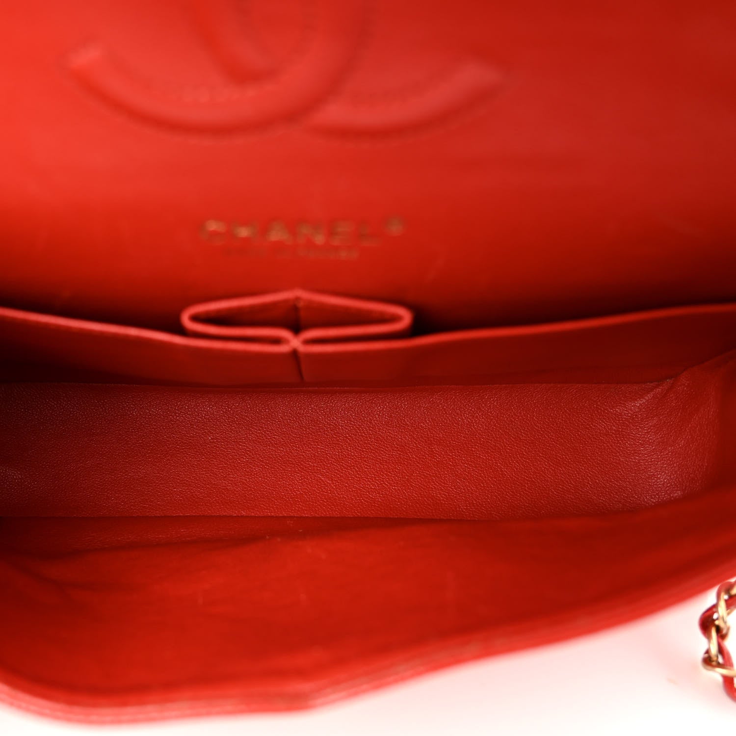 Chanel Caviar Quilted Medium Double Flap Red 5 of 11