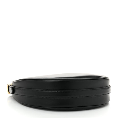 Prada Soft Calfskin Arque Shoulder Bag Black 4 of 10