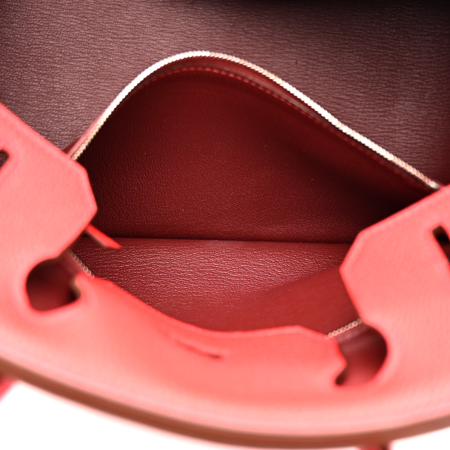 Hermes Togo Verso Birkin 30 Rouge Vif Rouge H 11 of 13