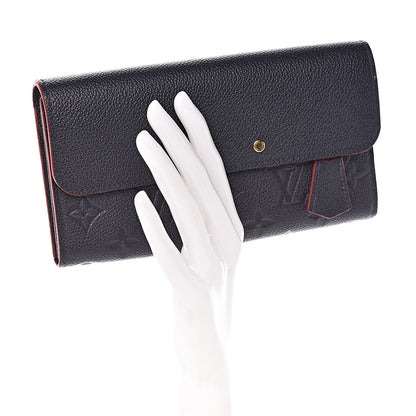 Louis Vuitton Empreinte Pont-Neuf Wallet Marine Rouge 2 of 8
