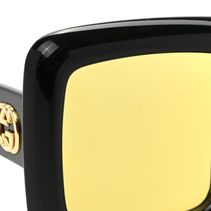 Gucci Oversized Square GG0783S Sunglasses Black 7 of 8