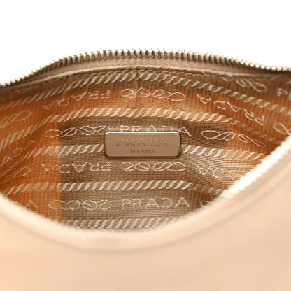 Prada Re-Nylon Saffiano Mini Re-Edition 2005 Bag Deserto 6 of 11
