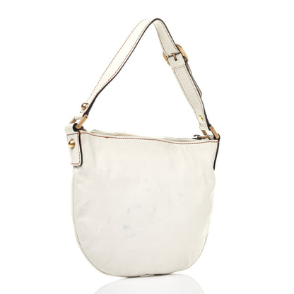 Gucci Calfskin Small Blondie Hobo White 3 of 9