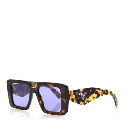 Prada Acetate Symbole Sunglasses SPR 23Y Tortoise 1 of 7