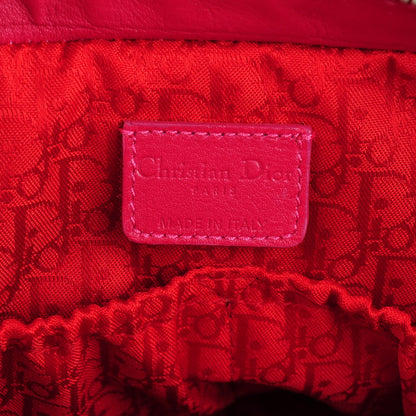 Christian Dior Nylon Cannage Saint Tropez Tote Fuchsia 5 of 6