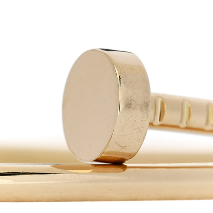 Cartier 18K Yellow Gold Small Juste Un Clou Bracelet 18 3 of 5