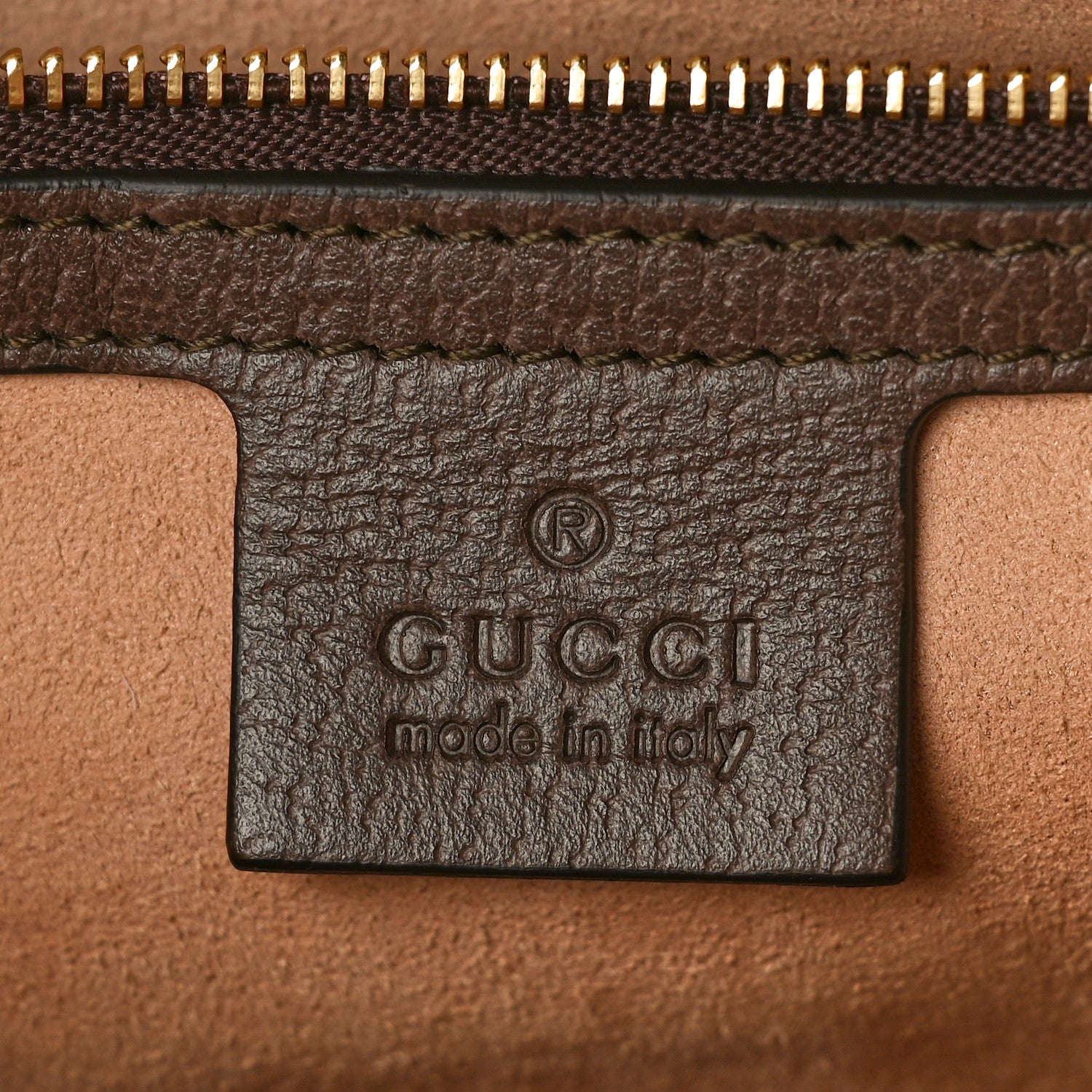 Gucci GG Supreme Monogram Medium Ophidia Shopping Tote Brown 6 of 10