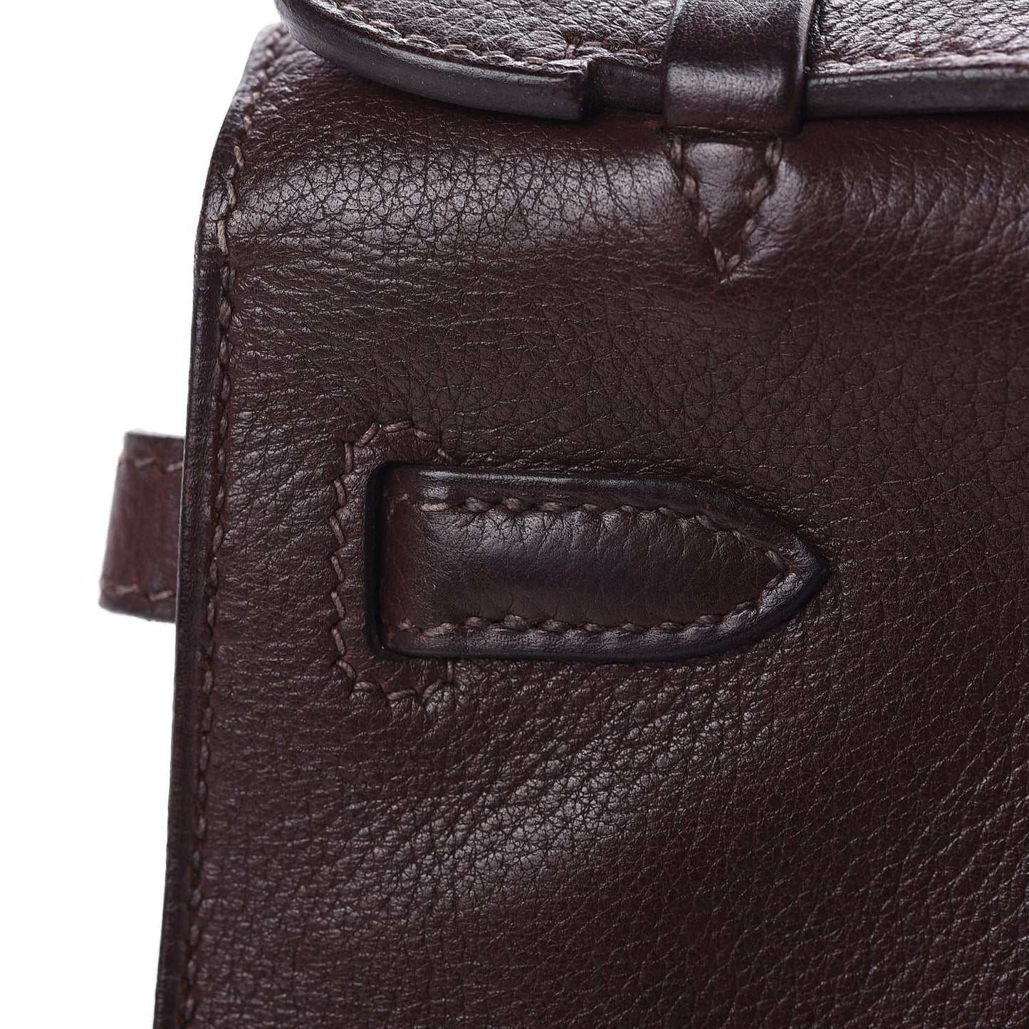 Evergrain Kelly Pochette Clutch Havane