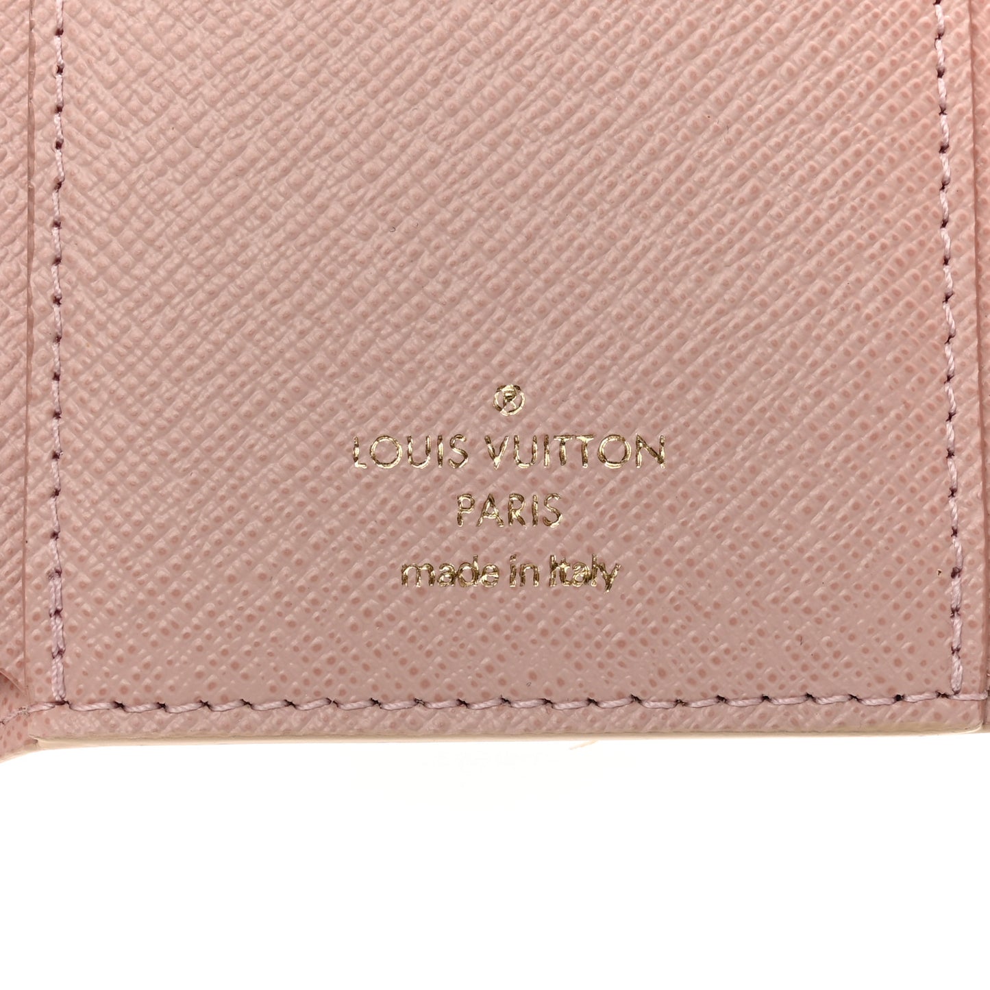 Damier Azur Victorine Wallet Rose Ballerine