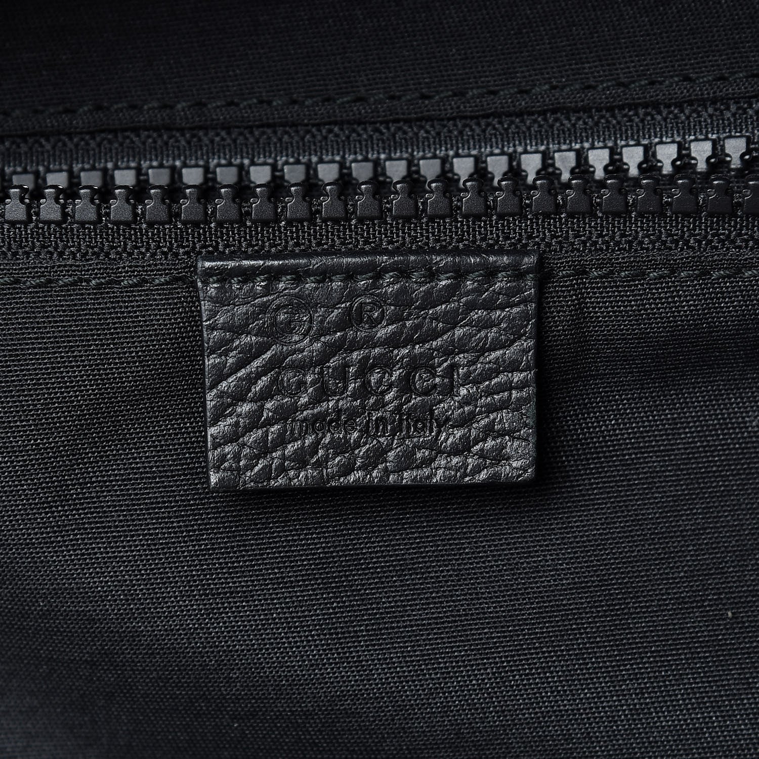 Gucci Nylon Monogram Slim Backpack Black 6 of 10