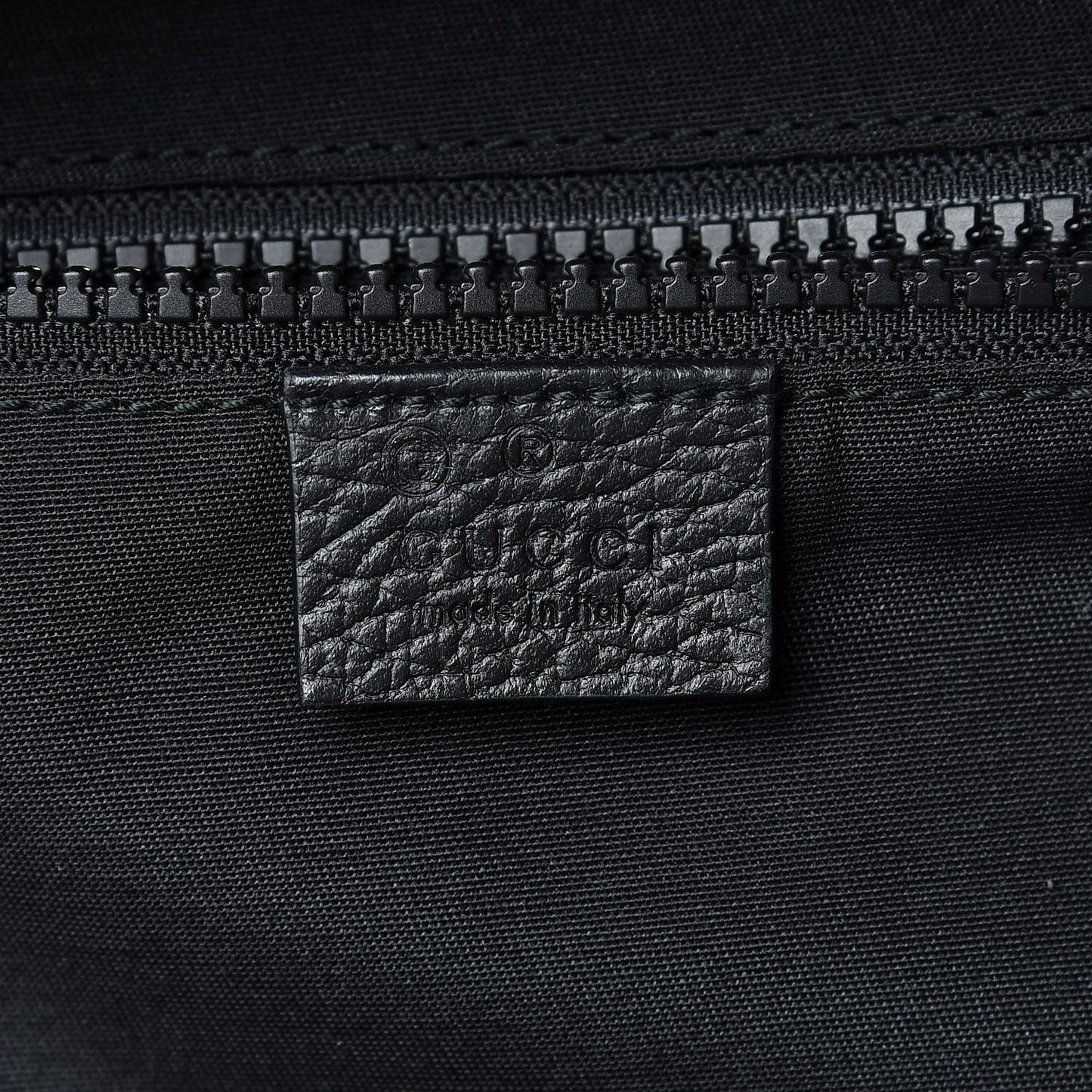Nylon Monogram Slim Backpack Black