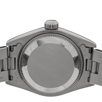 Rolex Stainless Steel 26mm Oyster Perpetual Date Watch Blue 79160 4 of 4