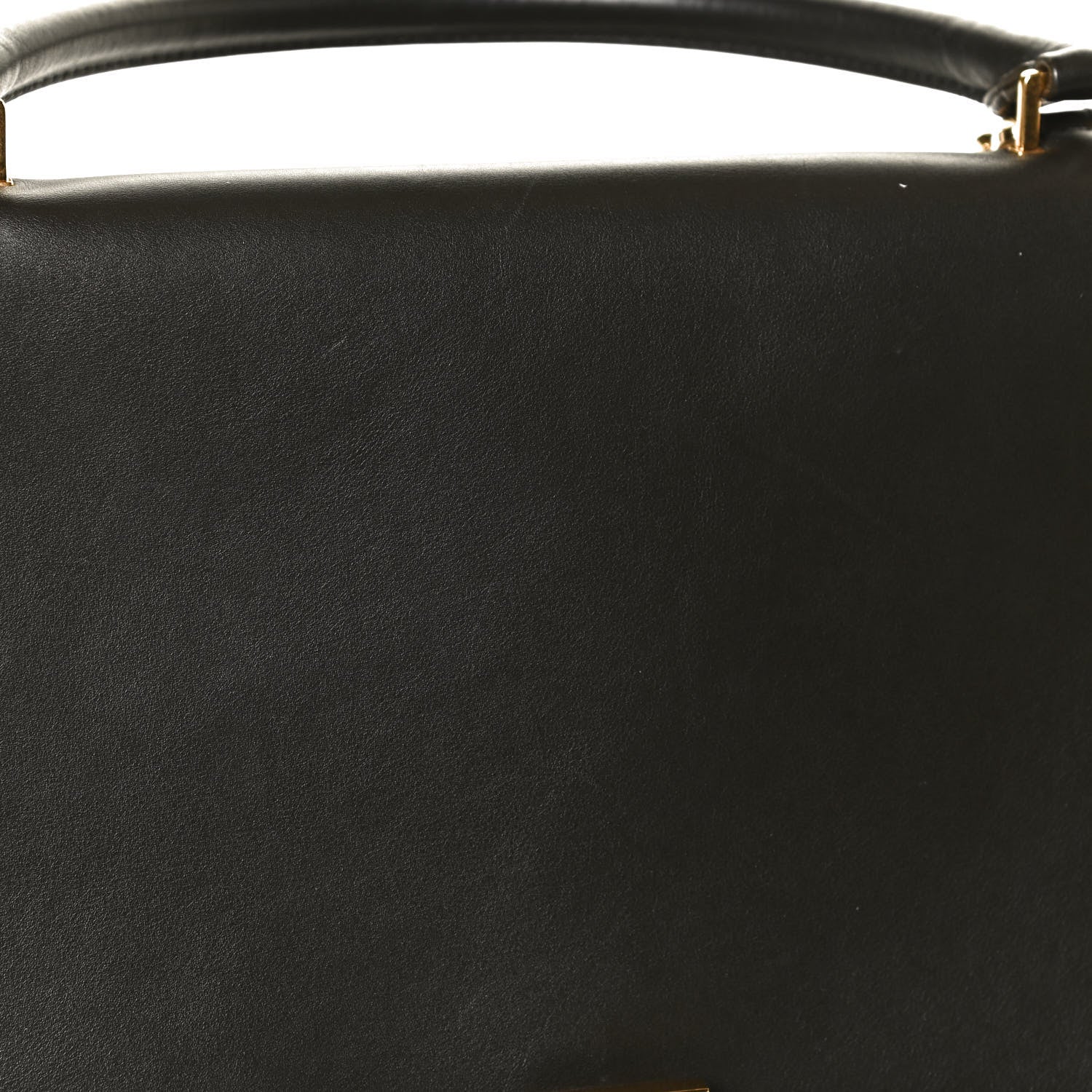 Celine Smooth Calfskin Suede Medium Tri-Color Trapeze Dark Grey 12 of 13