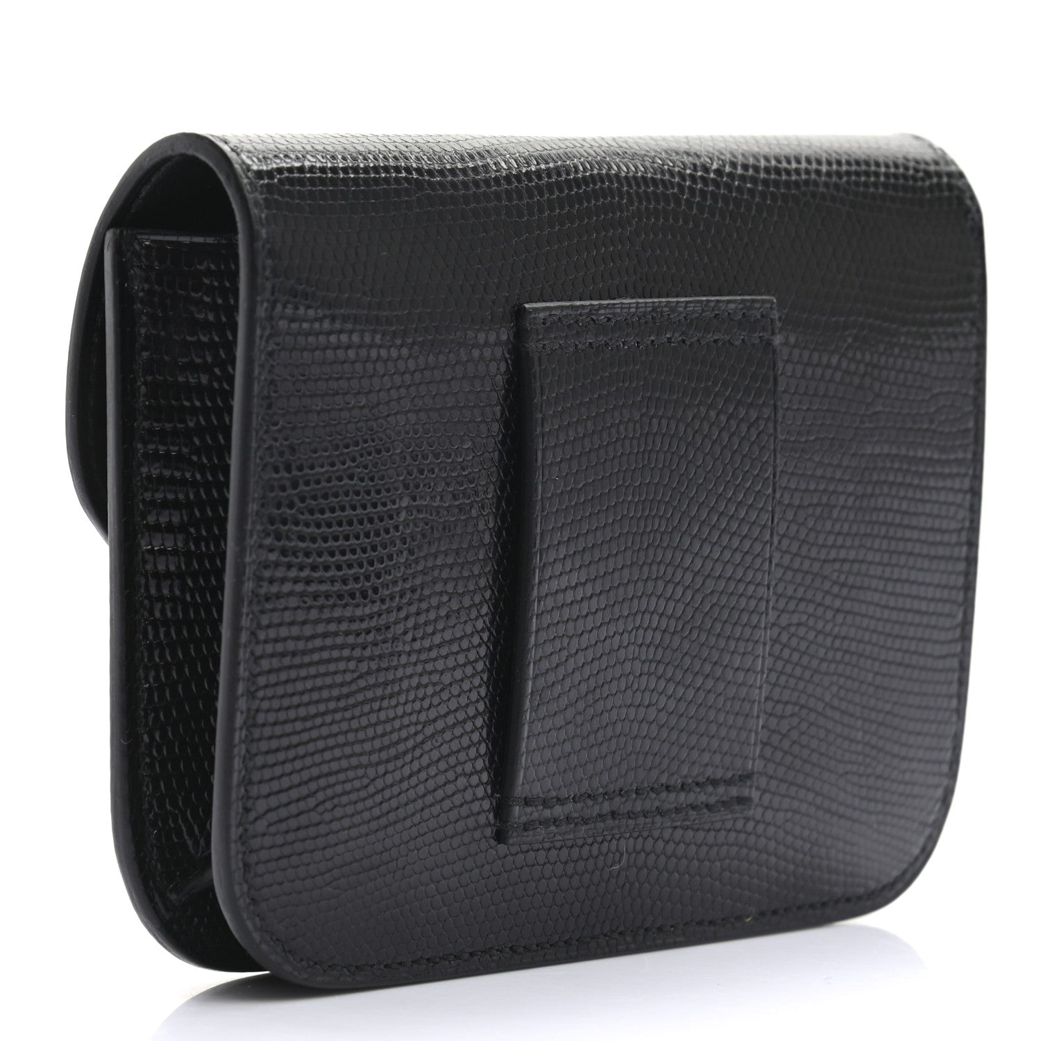 Hermes Lizard Constance Slim Wallet Black 4 of 7