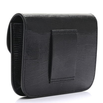 Hermes Lizard Constance Slim Wallet Black 4 of 7