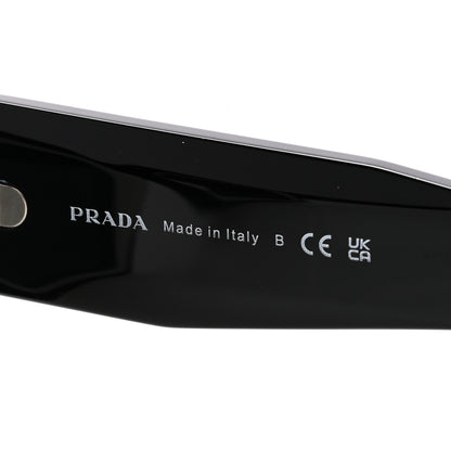 Prada Acetate Symbole Sunglasses SPR B17 Black 6 of 7