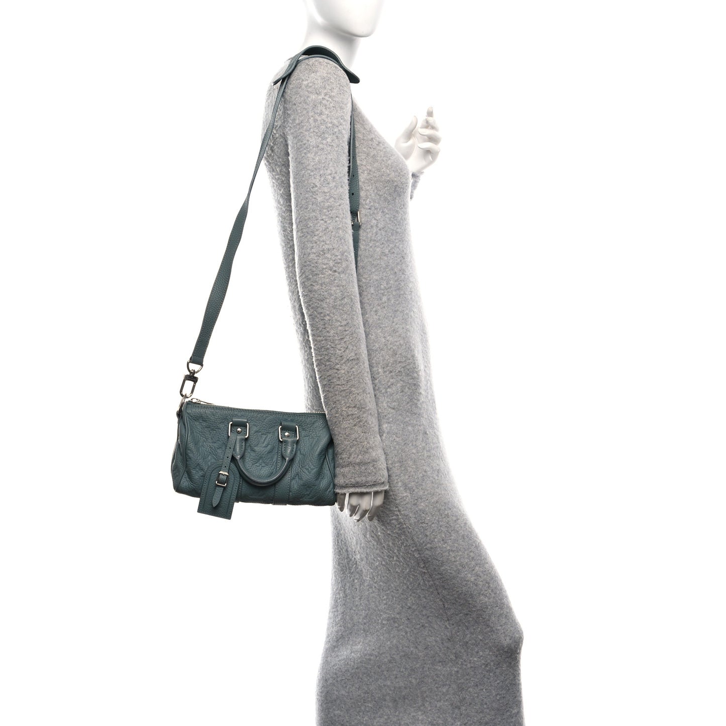 Monogram Taurillon Keepall Bandouliere 25 Misty Lake Green