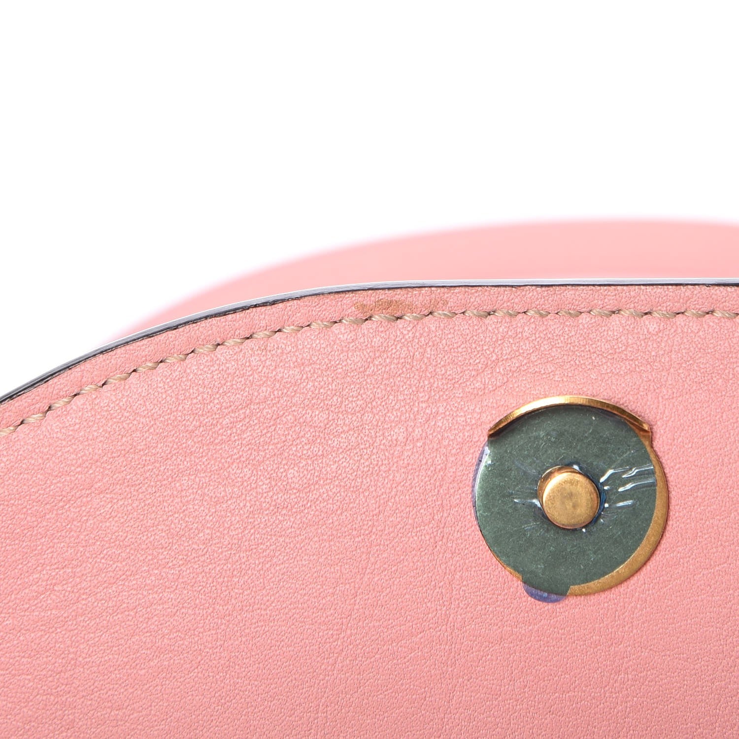 Chloe Calfskin Small Nile Bracelet Minaudiere Bag Washed Pink 11 of 11