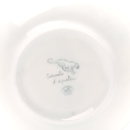 Hermes Porcelain Carnets d'Equateur Bread And Butter Plate Set of 2 4 of 5