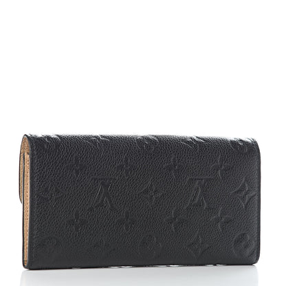 Louis Vuitton Empreinte Emilie Wallet Black Dune 3 of 7
