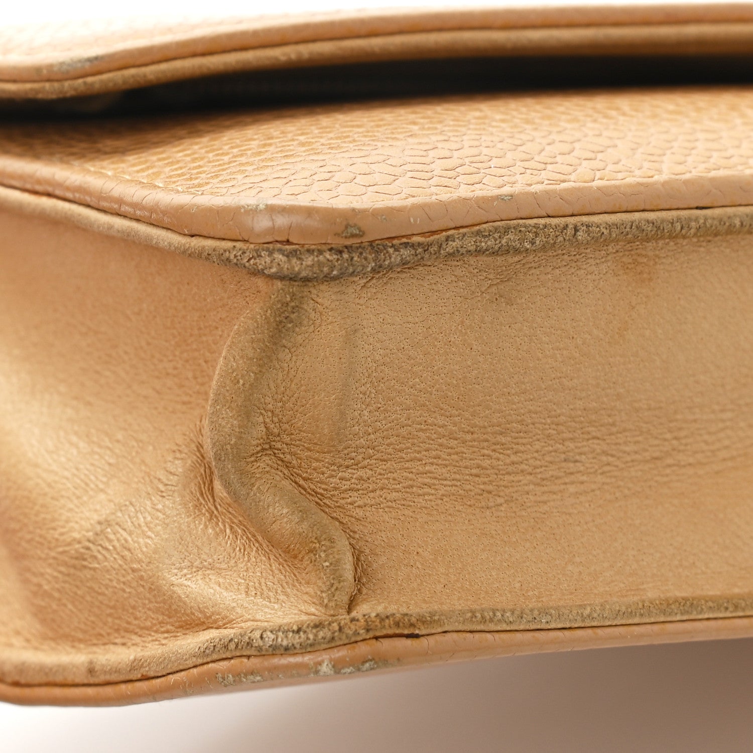 Chanel Caviar Timeless CC Wallet on Chain WOC Beige 13 of 21