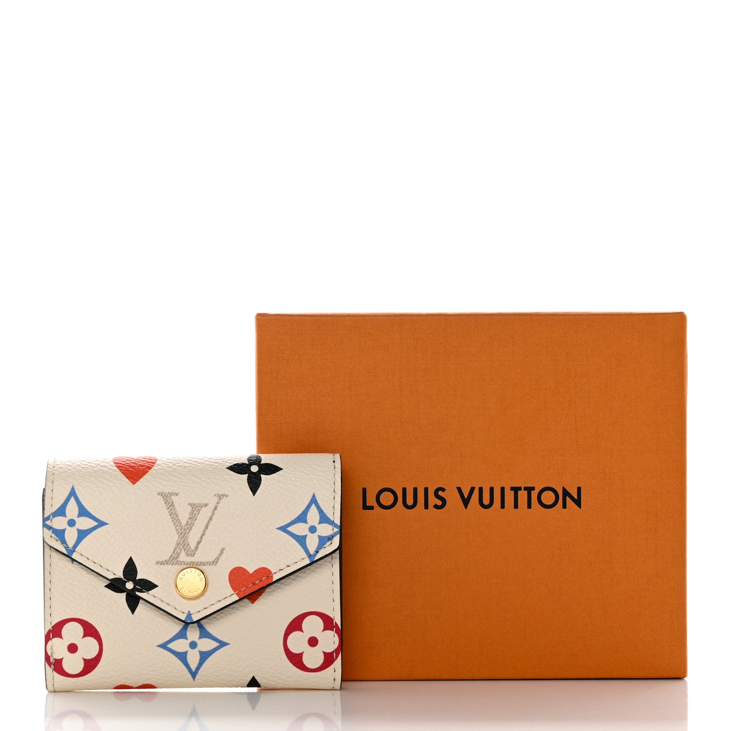 Game On Monogram Zoe Wallet White