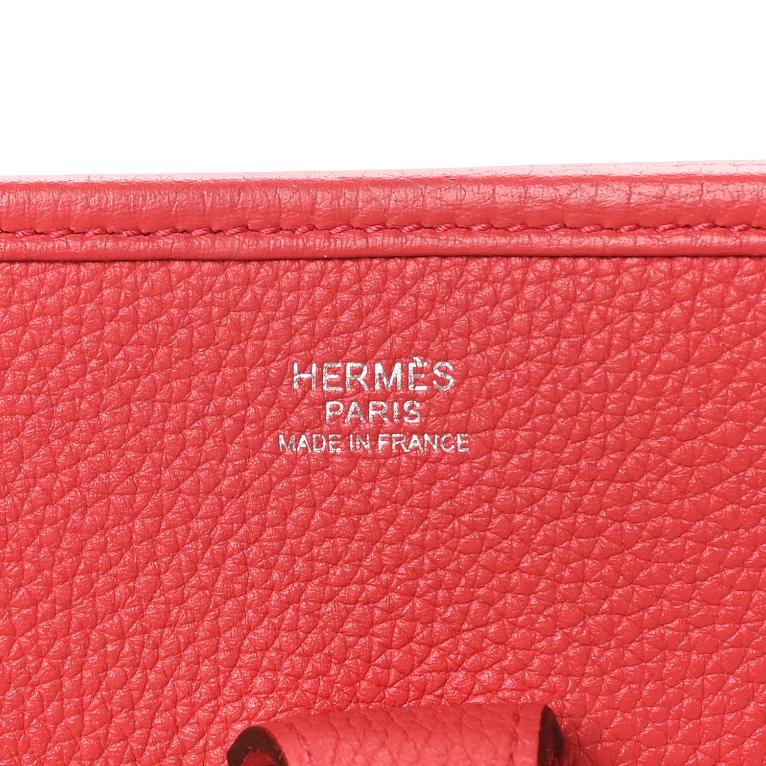 Hermes Taurillon Clemence Evelyne III PM Rose Jaipur 6 of 11