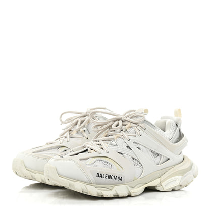 Balenciaga Mesh Nylon Womens Track Sneakers 38 White 3 of 8