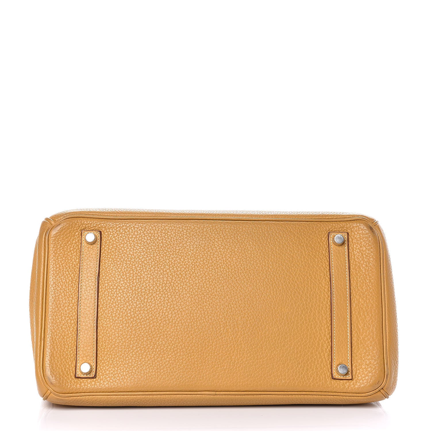Hermes Taurillon Clemence Birkin 35 Curry 6 of 43