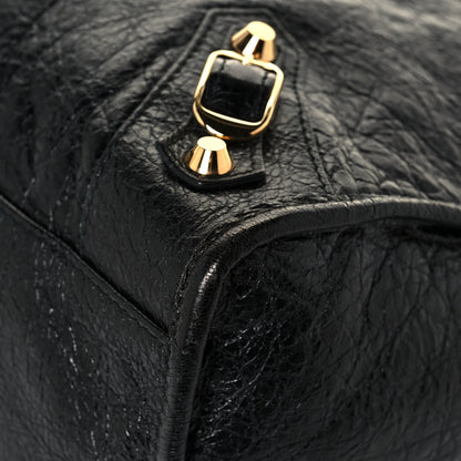 Balenciaga Agneau Classic Gold Hardware City Black 10 of 12