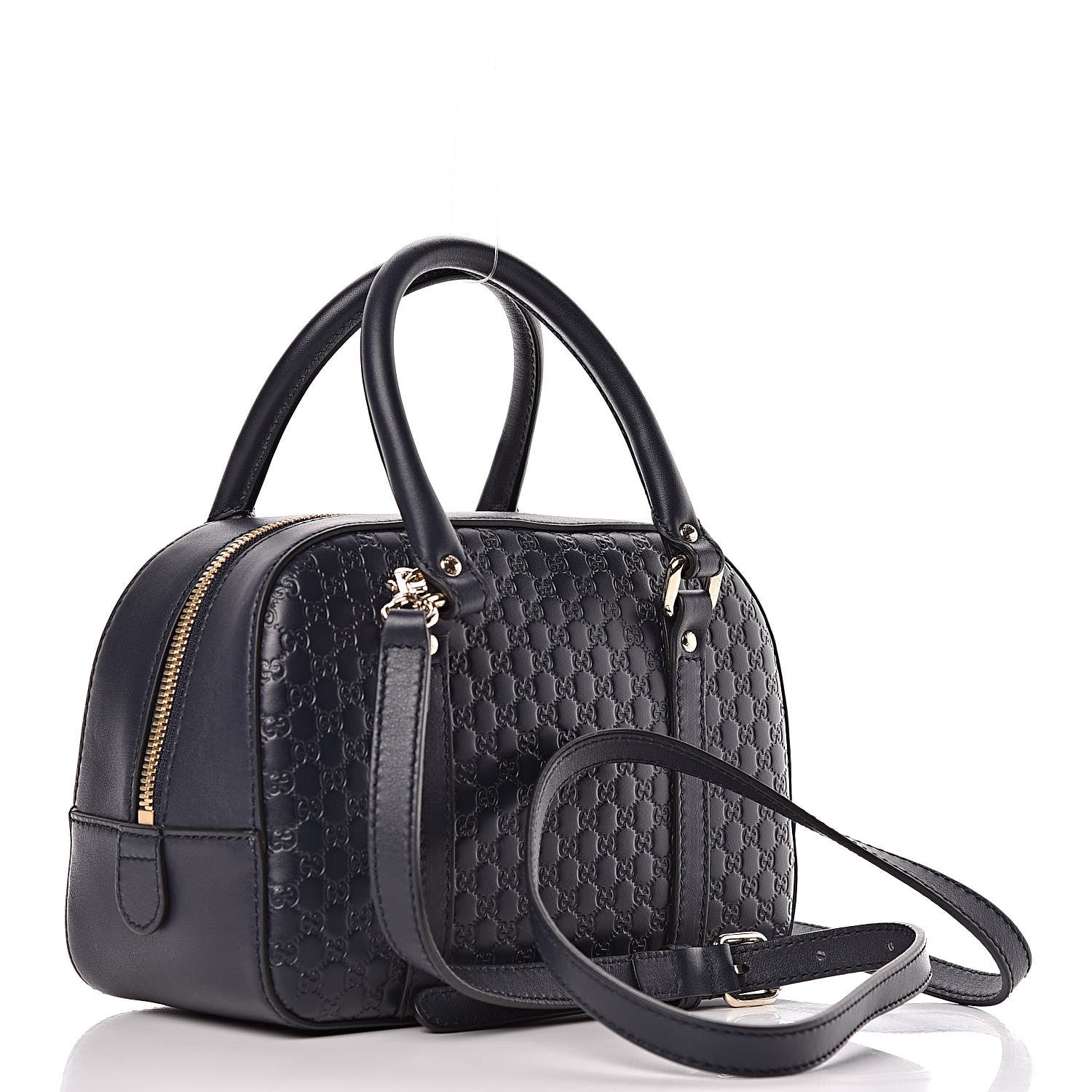 Gucci Soft Microguccissima Small Crossbody Bag Blue 3 of 10