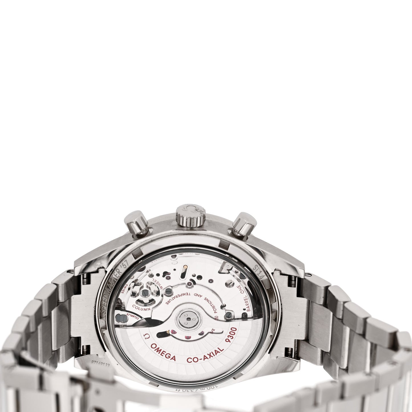 Stainless Steel 41mm Speedmaster 57 Co-Axial Chronometer Automatic Watch Black 331.10.42.51.01.001