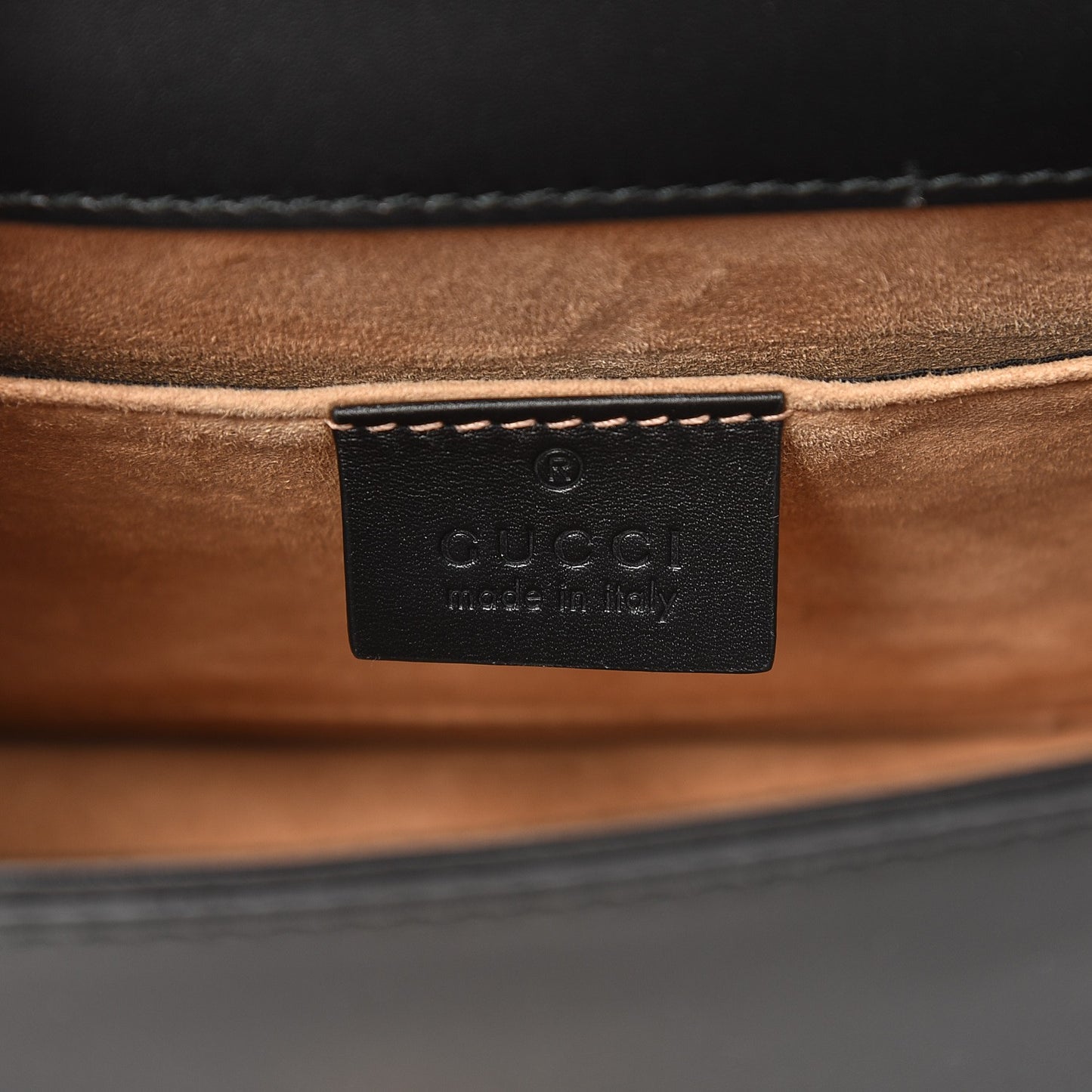 Calfskin Mini Sylvie Chain Shoulder Bag Black
