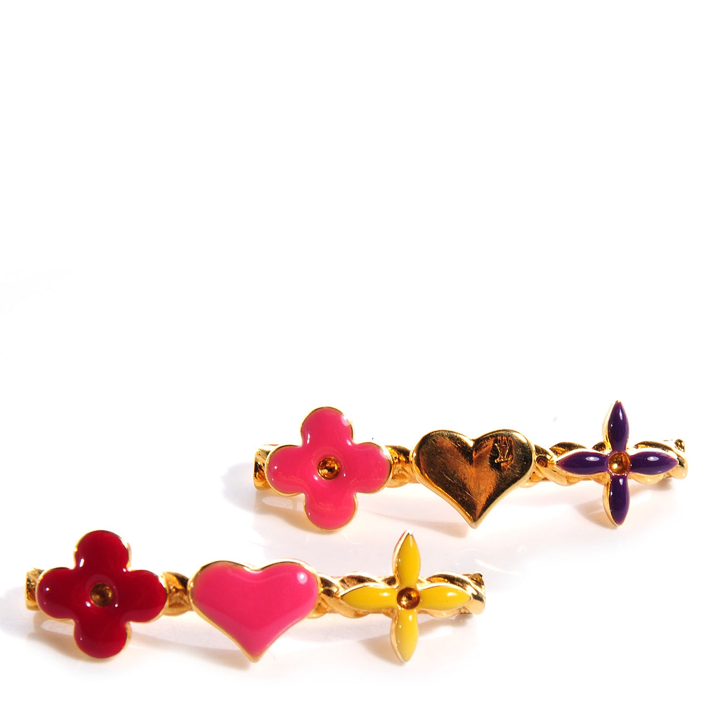 Sweet Monogram Hair Clips