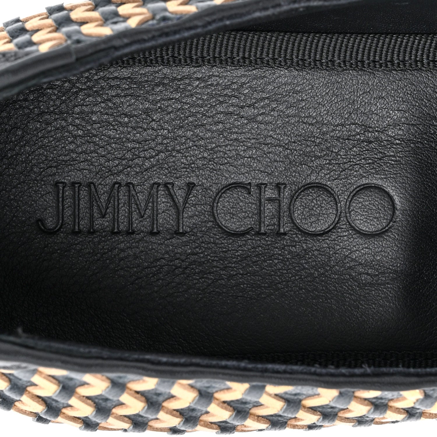 Jimmy Choo Nappa Womens Mens Foxley Tassel Loafers 44 Official Navy Gold 7 of 10