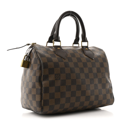 Louis Vuitton Damier Ebene Speedy 25 3 of 12
