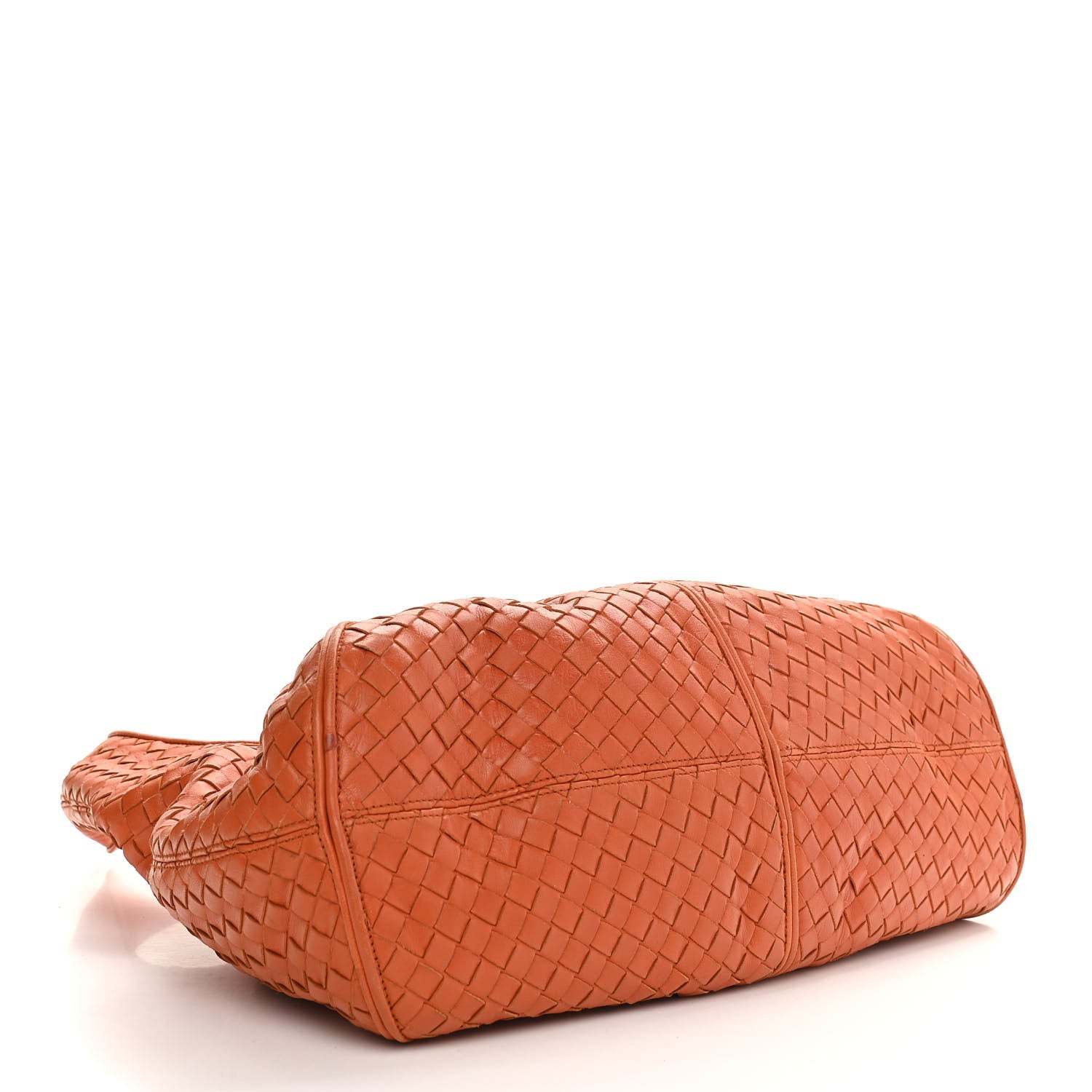 Bottega Veneta Nappa Intrecciato Ball Hobo Orange 4 of 11