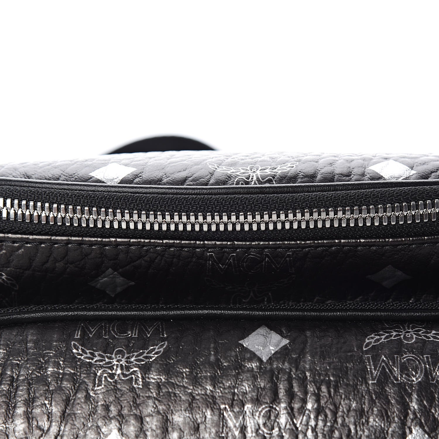MCM Gradation Visetos Medium Belt Bag Silver 9 of 9