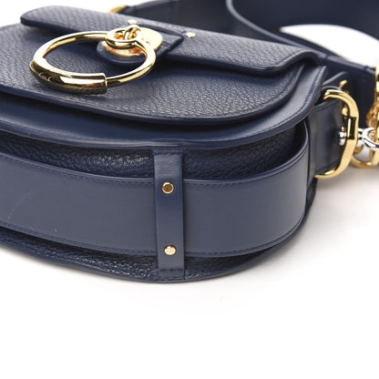 Chloe Calfskin Small Tess Bag Deep Ocean Blue 7 of 8
