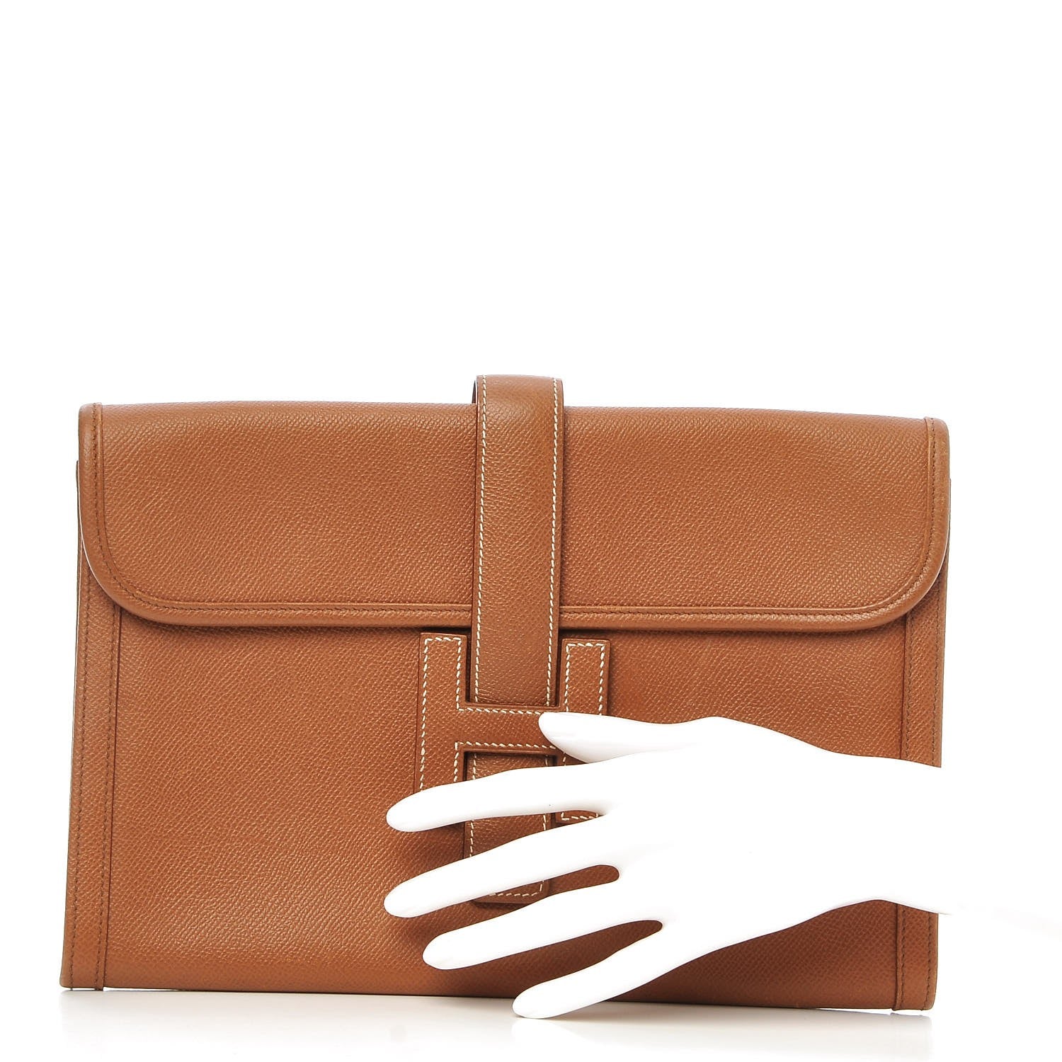 Hermes Epsom Jige PM Gold 2 of 9