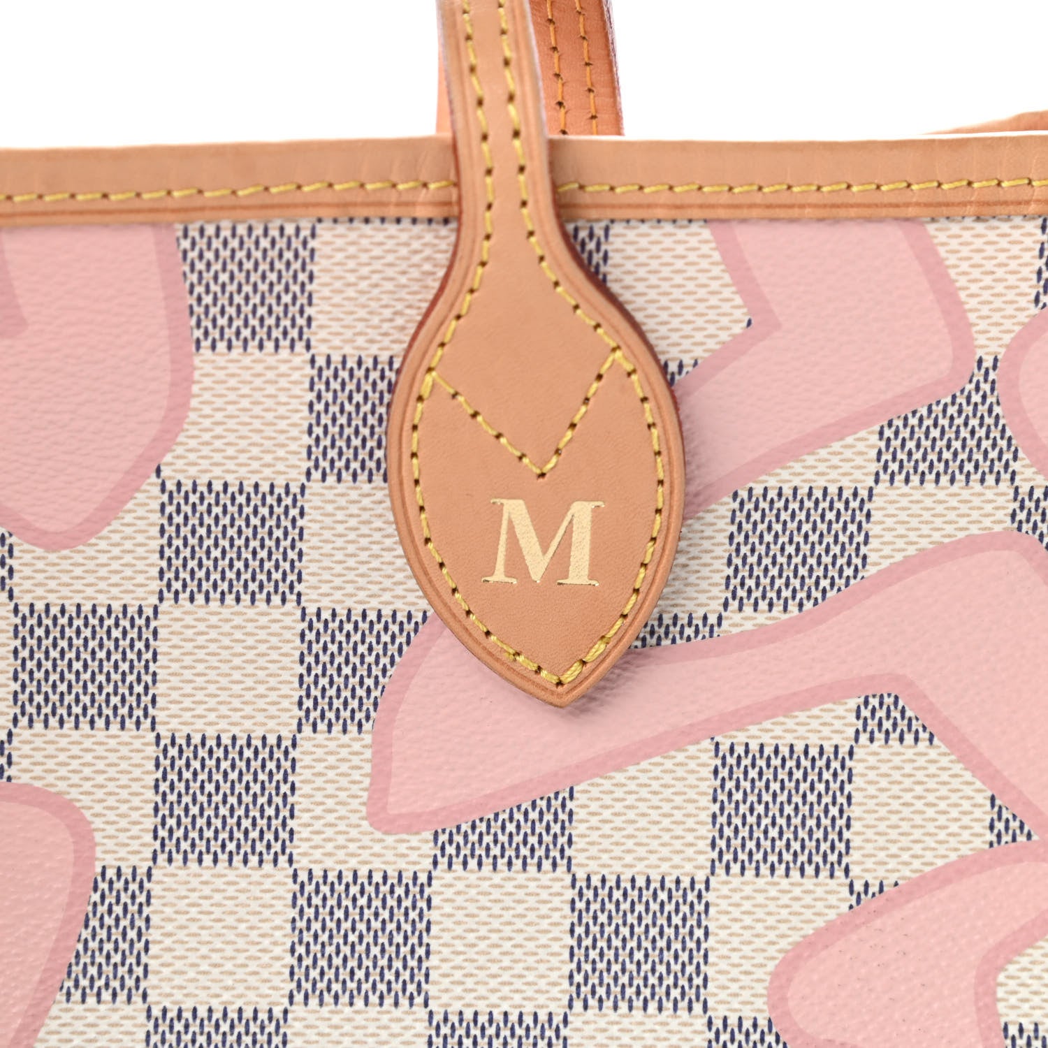 Louis Vuitton Damier Azur Tahitienne Neverfull MM 12 of 14