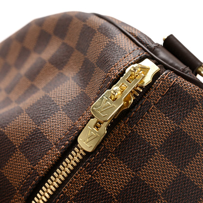 Louis Vuitton Damier Ebene Keepall Bandouliere 55 12 of 13