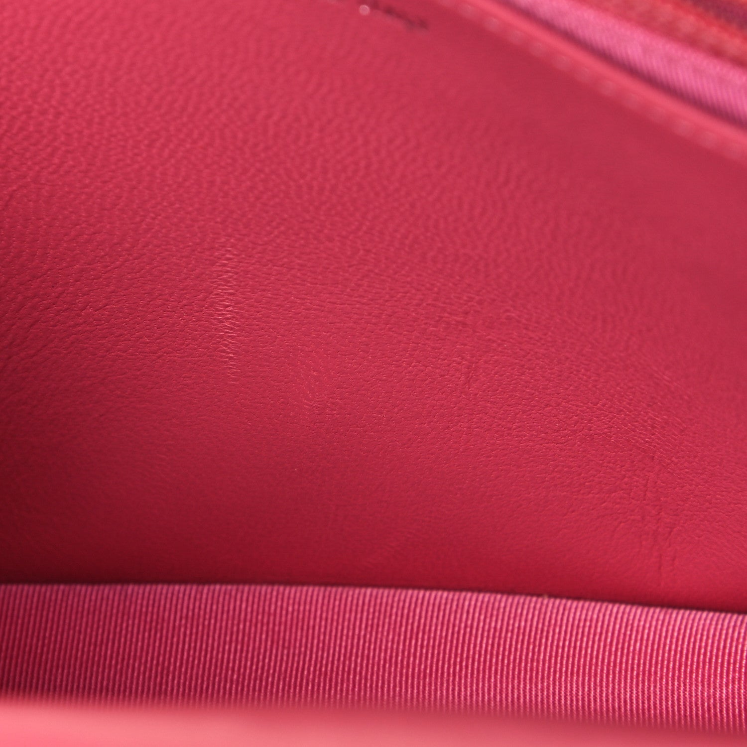 Chanel Lambskin Quilted Wallet On Chain WOC Pink 13 of 15