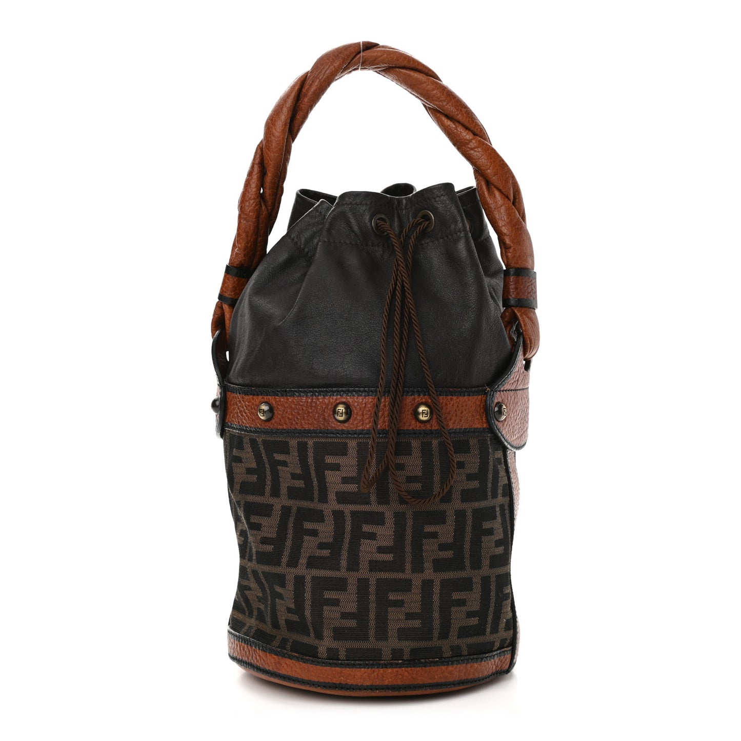 Zucca Small Palazzo Bucket Bag Tobacco