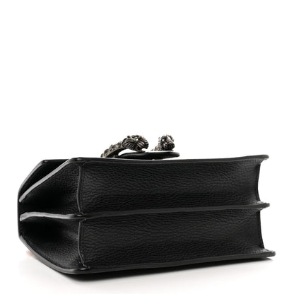 Gucci Dollar Calfskin Crystal Web Mini Dionysus Bamboo Top Handle Bag Black Black Diamond 4 of 10